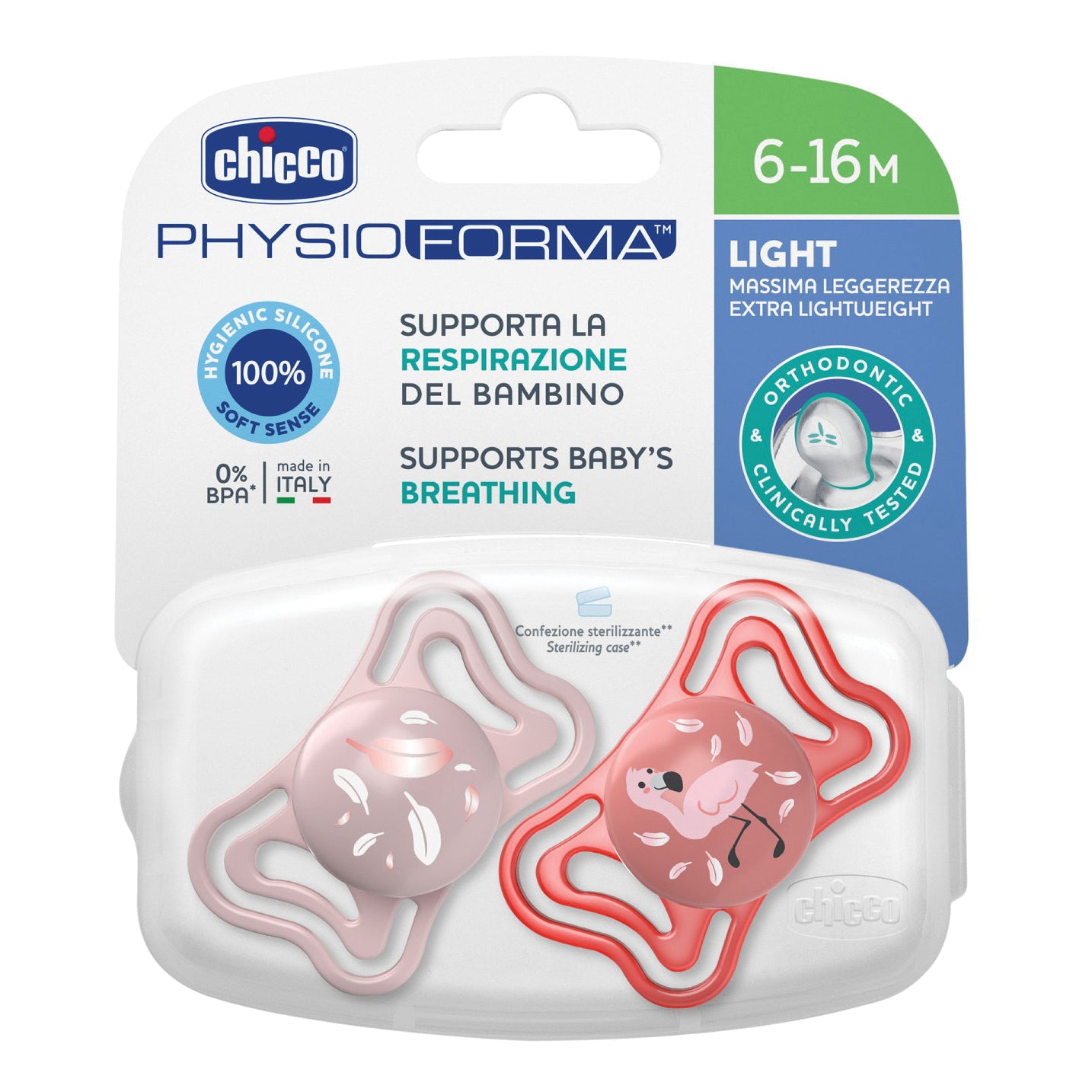 CH Succh.Light Rosa Sil6-16m2p