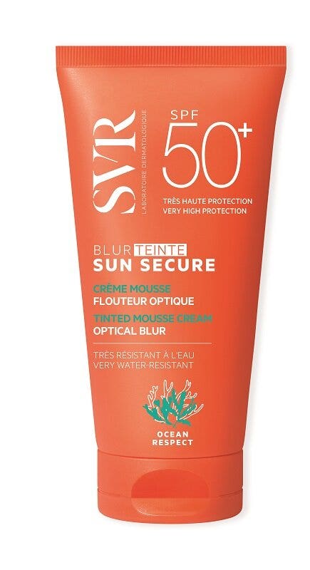 SVR Sun Secure Blur Crema Mousse Levigante Beige 50ml SPF50+