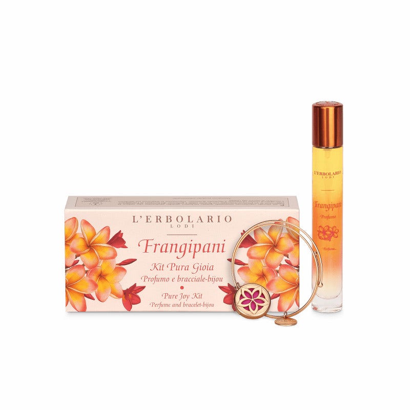 L'Erbolario Frangipani Kit Profumo Da Borsetta 15ml + Bracciale-bijou
