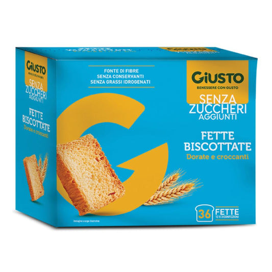 GIUSTO S/Z Fette Biscottate 300g