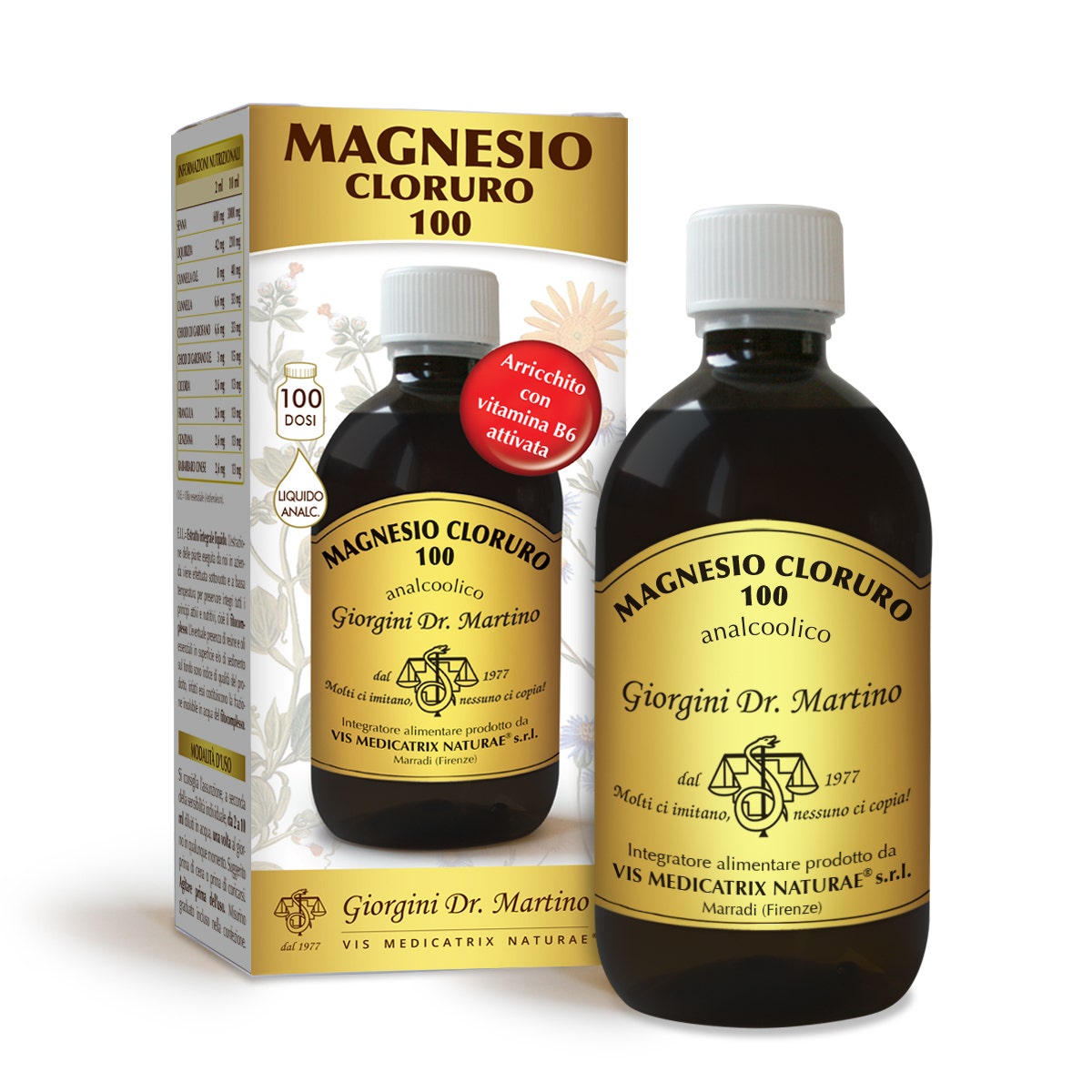 MAGNESIO Cloruro 100 500ml SVS