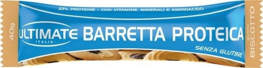 Ultimate Barretta Proteica Biscotto 1 Pezzo 40g