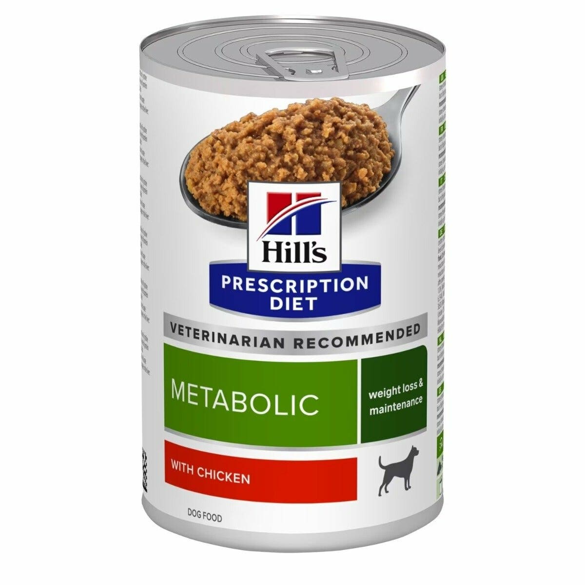 Hill's Prescription Diet Metabolic Cibo Umido Con Pollo Cani Adulti Barattolo 370g