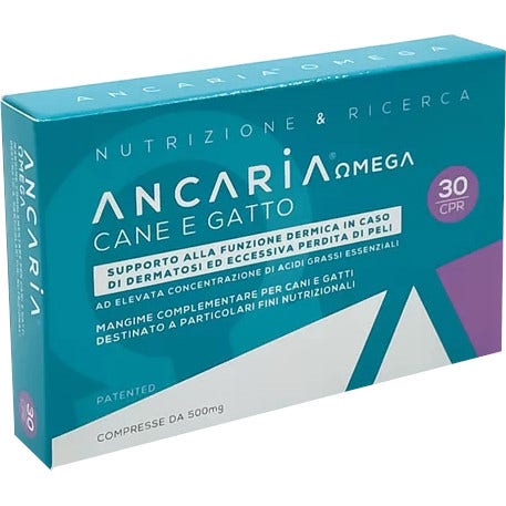 Ancaria Omega Mangime Complementare Per Cani E Gatti 30 Compresse