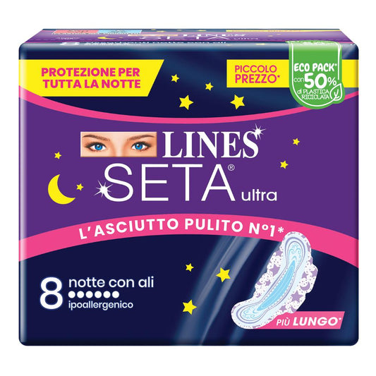 LINES SETA ULTRA NOTTE 8PZ