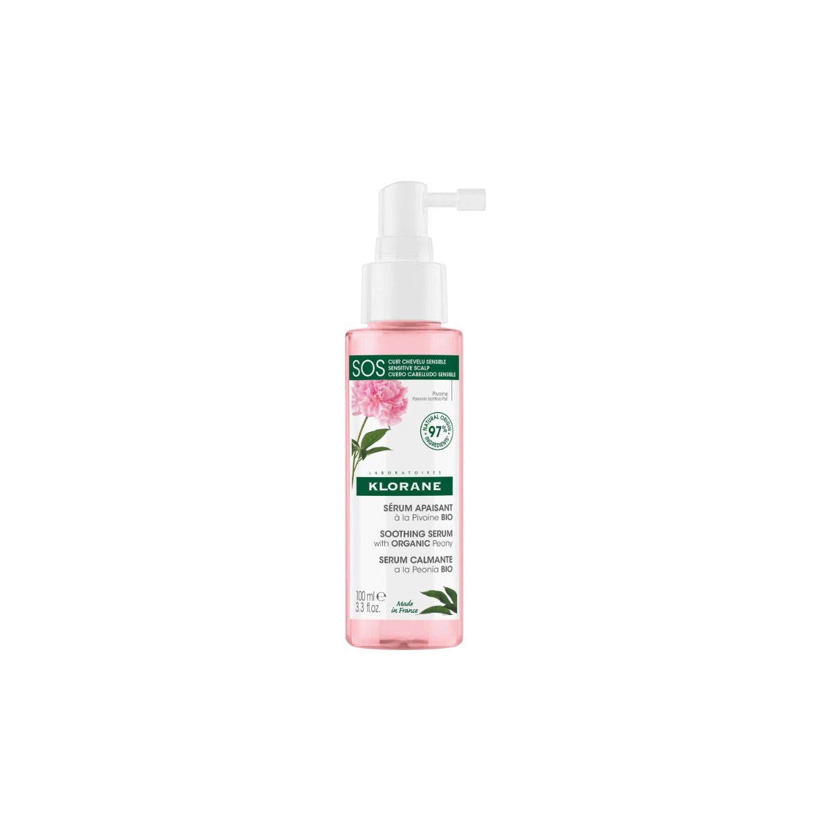 Klorane Siero Lenitivo alla Peonia Bio 100ml