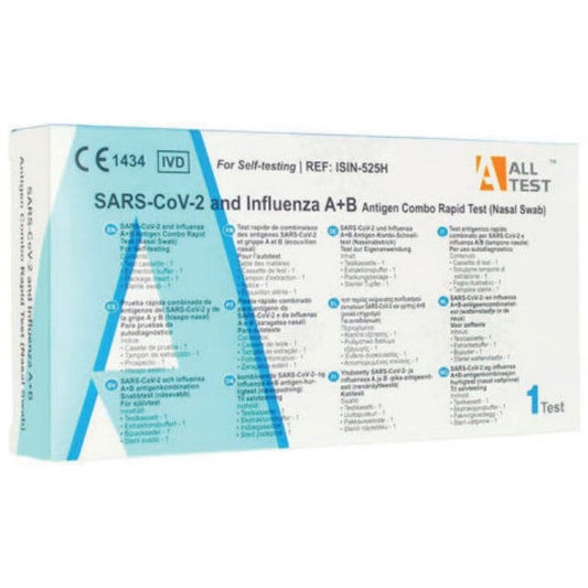 Juschek Covid 19 E Influenza A/B Auto-Test Rapido Antigenico In Tampone Nasale
