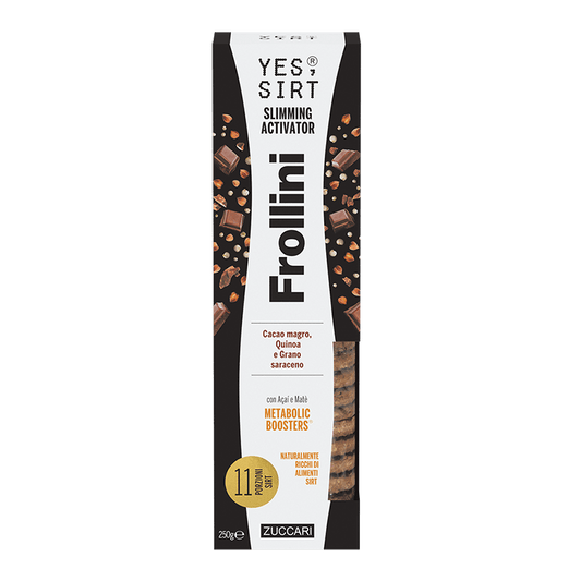 Yes Sirt Frollini Cacao Magro Quinoa E Grano Saraceno 250g