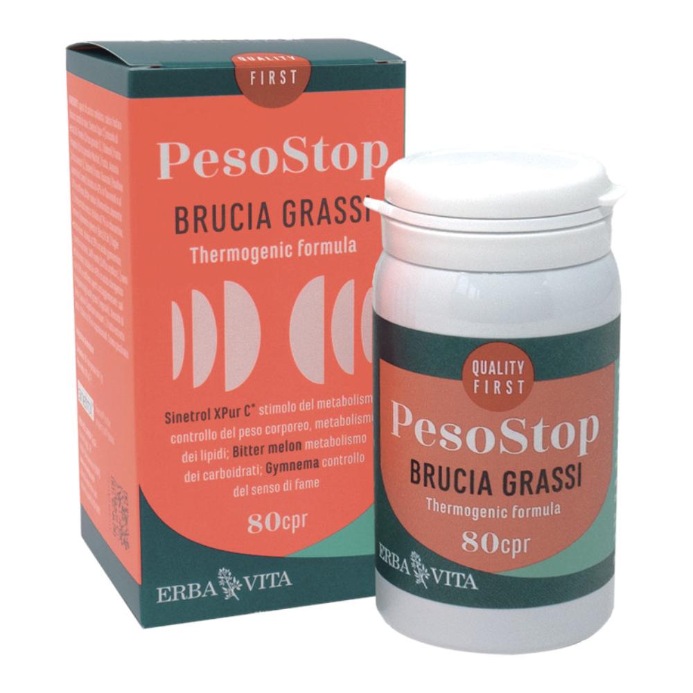 Erba Vita PesoStop Brucia Grassi 80 Compresse