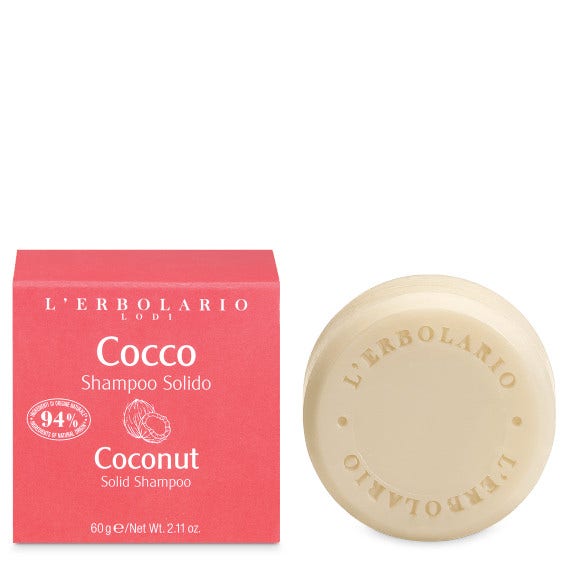 L'Erbolario Shampoo Solido Cocco 60g