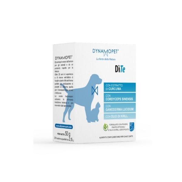 D&igrave;Te Medium Alimento Complementare Per Cani E Gatti 20 Bustine