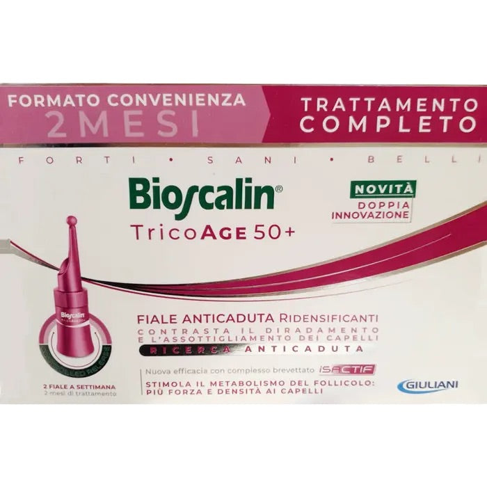 BIOSCALIN TRICOAGE PACCO DOPPIO 16 FIALE
