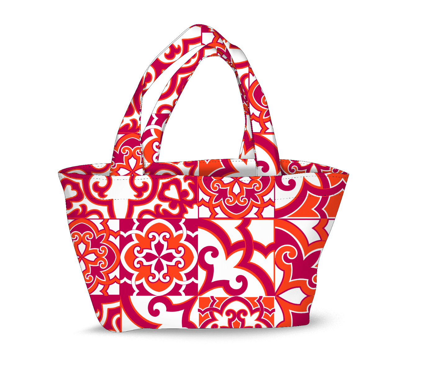 Colors Borsa Colore Rosso 28cm