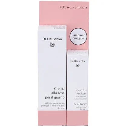 Dr. Hauschka On Pack Crema Alla Rosa Giorno Viso 30ml + Lozione Tonificante 10ml