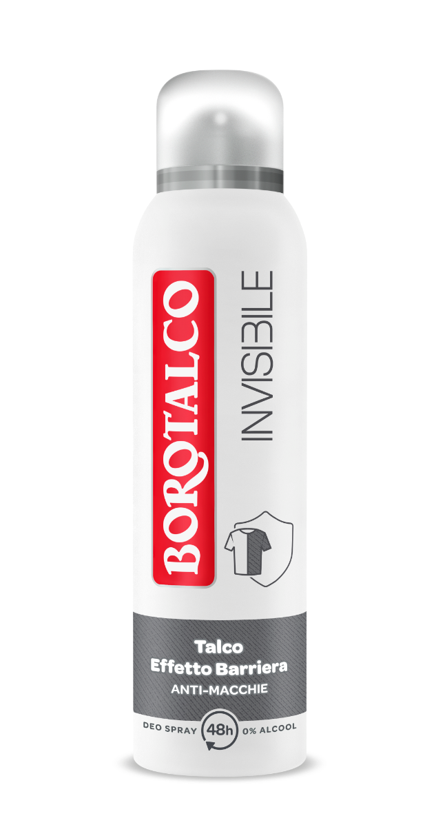 Borotalco Deodorante Spray Invisibile Grigio 150ml