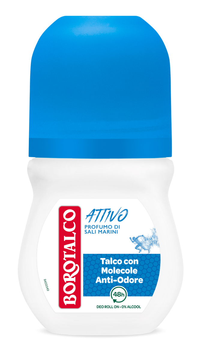 Borotalco Deo Roll Attivo Blu 50ml