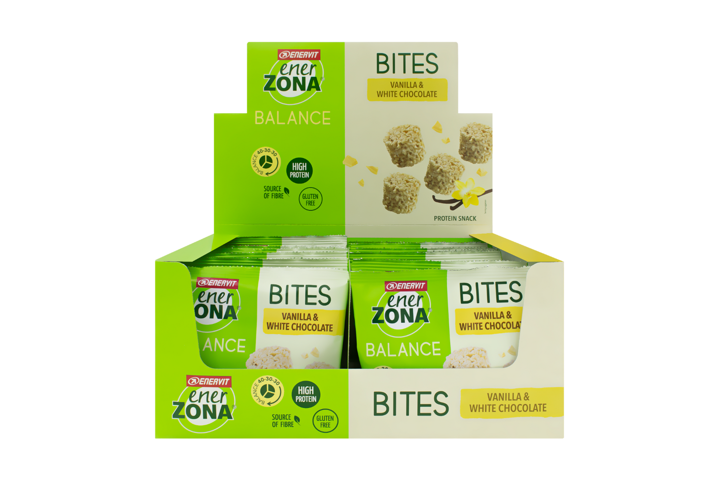 Enerzona Bites White Chocolate 24 Minipack Da 24g