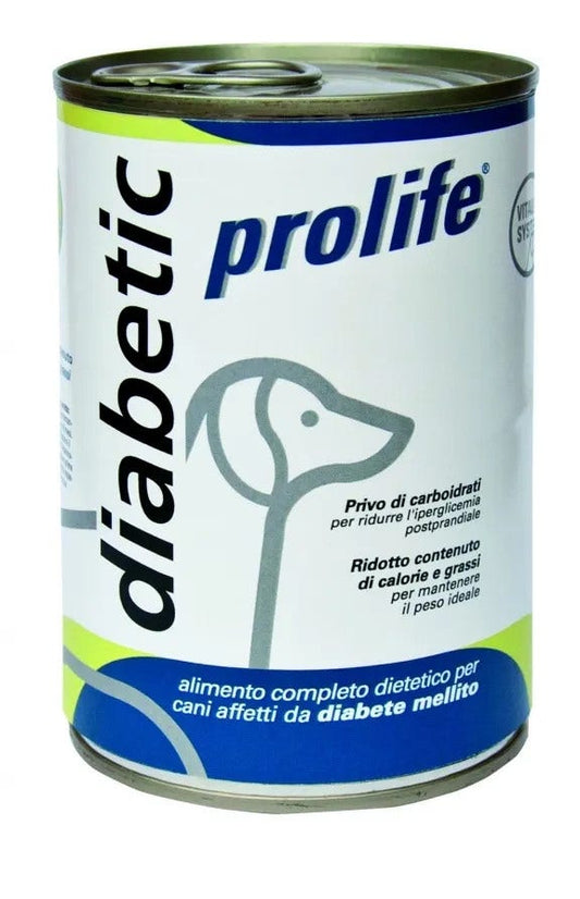 Prolife Veterinary Diabetic Cibo Umido Per Cani Lattina 400g
