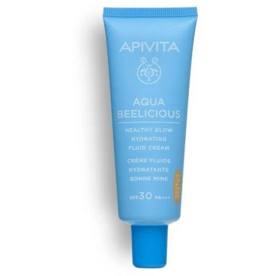 Apivita Aqua Beelicious Crema Fluida Idratante Healthy Glow 40ml
