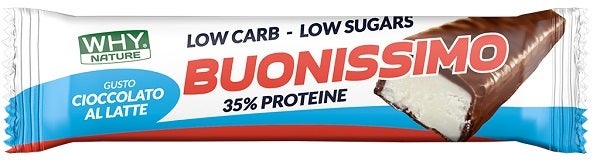 Whynature Buonissimo Barretta Proteica Cioccolato Al Latte 30g