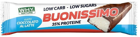 Whynature Buonissimo Barretta Proteica Cioccolato Al Latte 30g