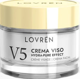 Lovren V5 Crema Viso Hydra Pure Effect Pelli Miste E Grasse 30ml