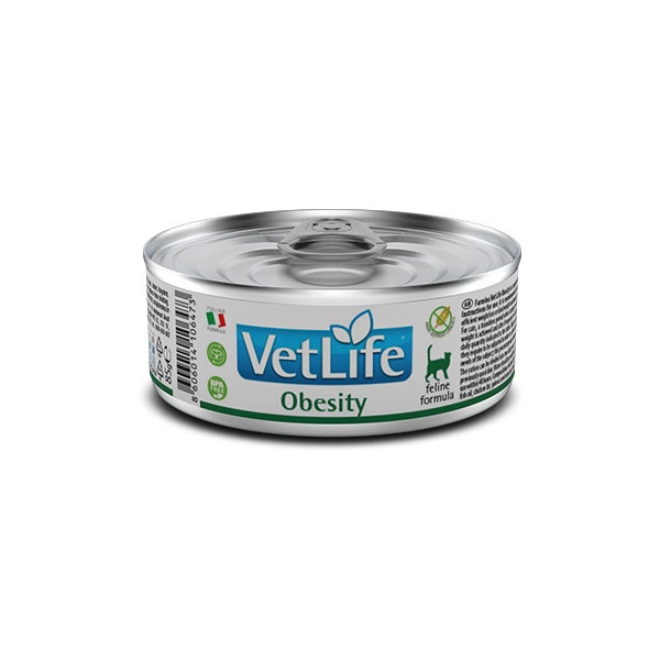 Farmina Vet Life Obesity Cibo Umido Per Gatti Lattina 85g