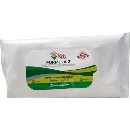 Formula Z Kids Salviette Citronella 40 Pezzi