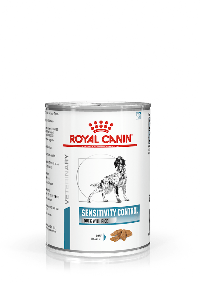Royal Canin Veterinary Sensitivity Control Cibo Umido Con Anatra/Riso Per Cani Adulti Barattolo 410g
