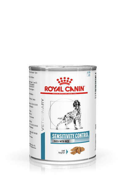 Royal Canin Veterinary Sensitivity Control Cibo Umido Con Anatra/Riso Per Cani Adulti Barattolo 410g