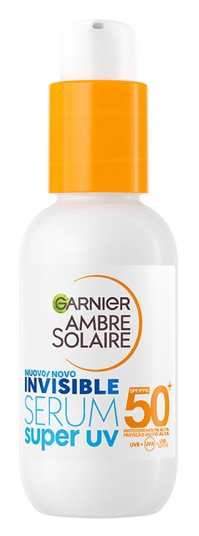 Garnier Ambre Solaire Super Uv Siero Viso Invisibile 30ml SPF50+