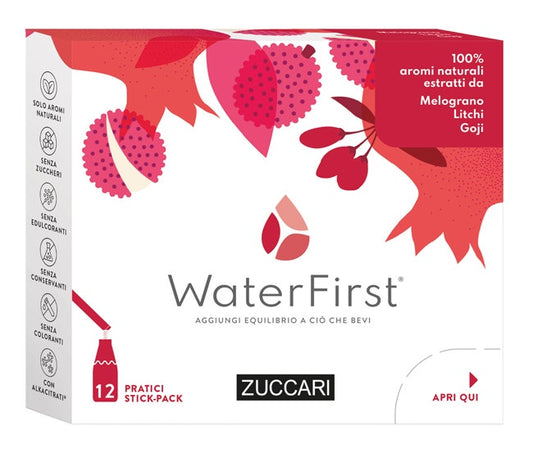 Zuccari WaterFirst Melograno, Litch, Goji 12 Stick