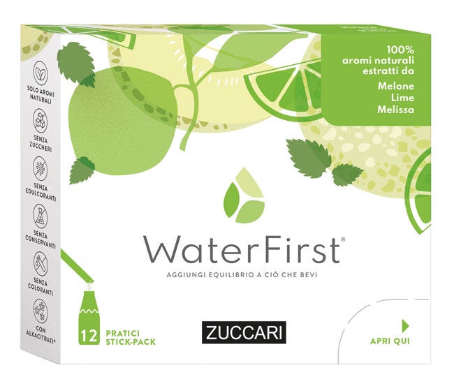 Zuccari WaterFirst Melone/Lime/Melissa 12 Stick