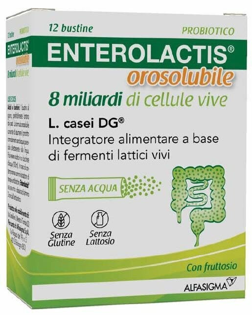 Enterolactis 8 Miliardi 12 Bustine Orosolubili