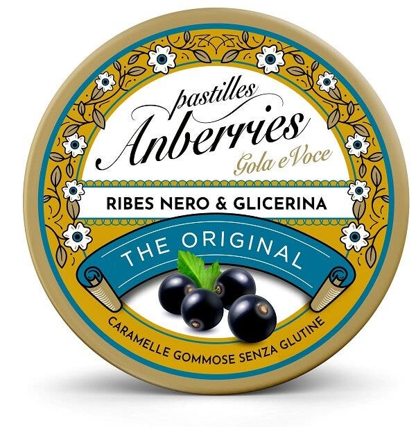 Anberries Classiche Ribes Nero E Glicerina 50g