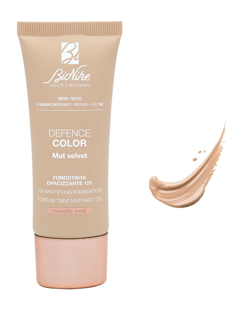 Bionike Defence Color Mat Velvet Fondotinta N. 402 Creme Nue 30ml