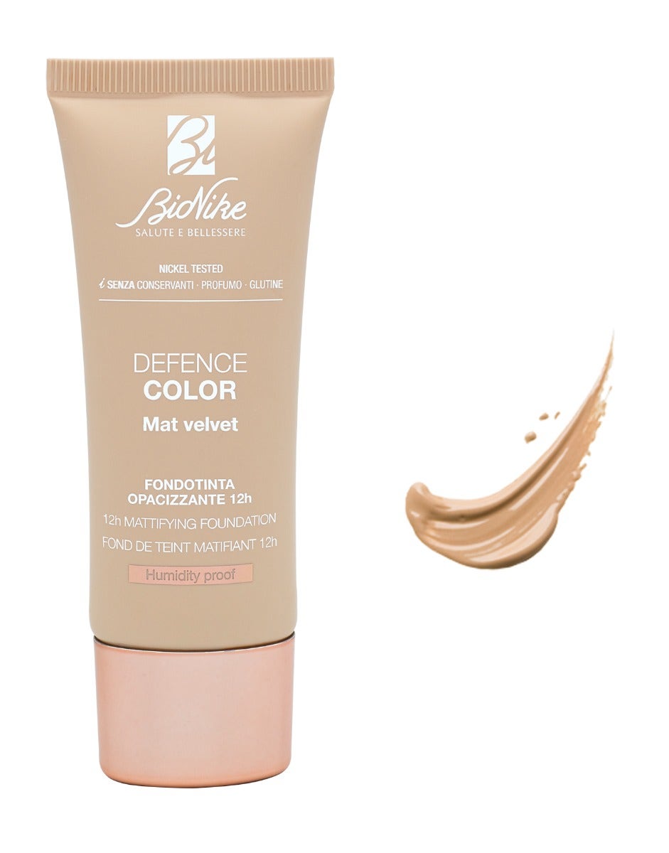 Bionike Defence Color Mat Velvet Fondotinta N. 403 Vrai Sable 30ml