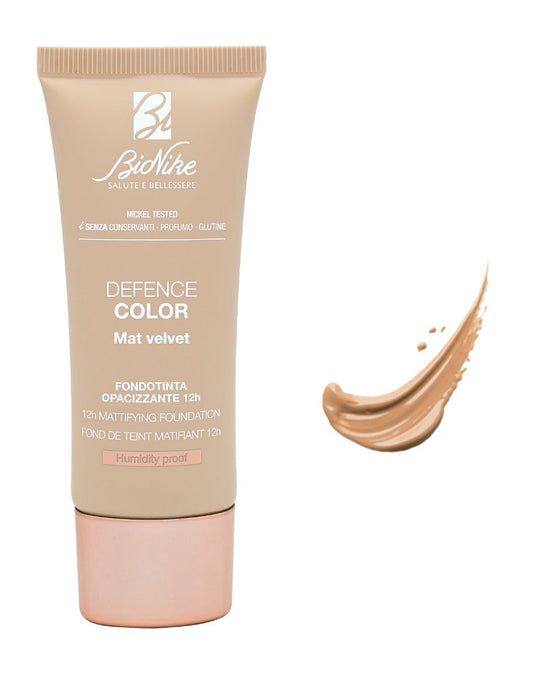 Bionike Defence Color Mat Velvet Fondotinta N. 404 Beige Naturel 30ml