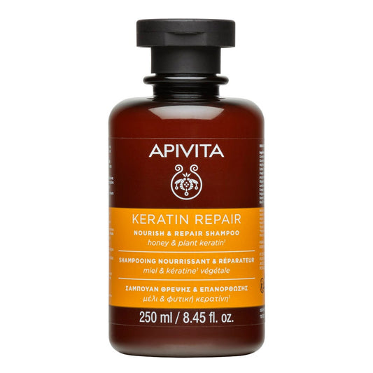 Apivita Keratin Repair Shampoo Nutriente Riparatore 250ml
