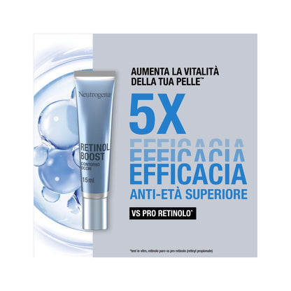 Neutrogena Retinol Boost Crema Contorno Occhi con Retinolo Anti Età 15ml