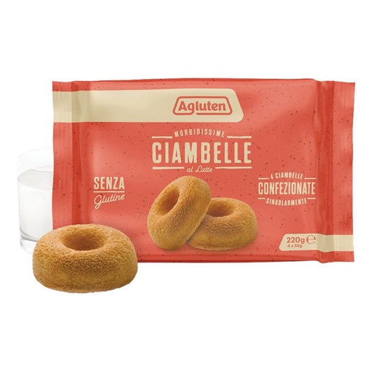 AGLUTEN Le Ciambelle 4x55g