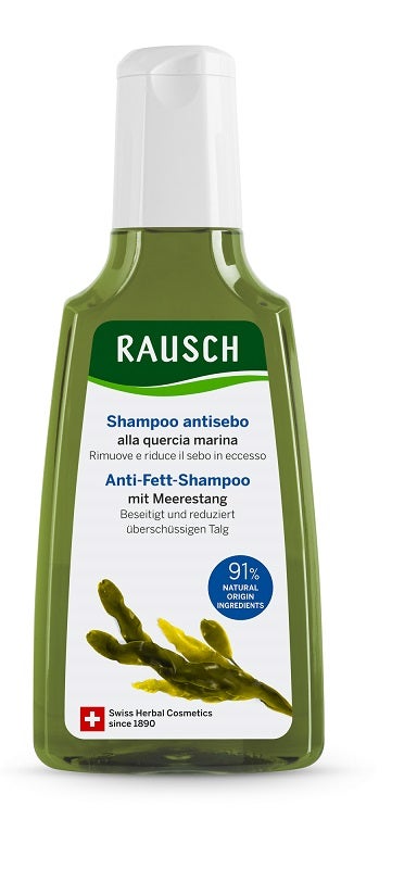 Rausch Shampoo Antisebo Alla Quercia Marina 200ml