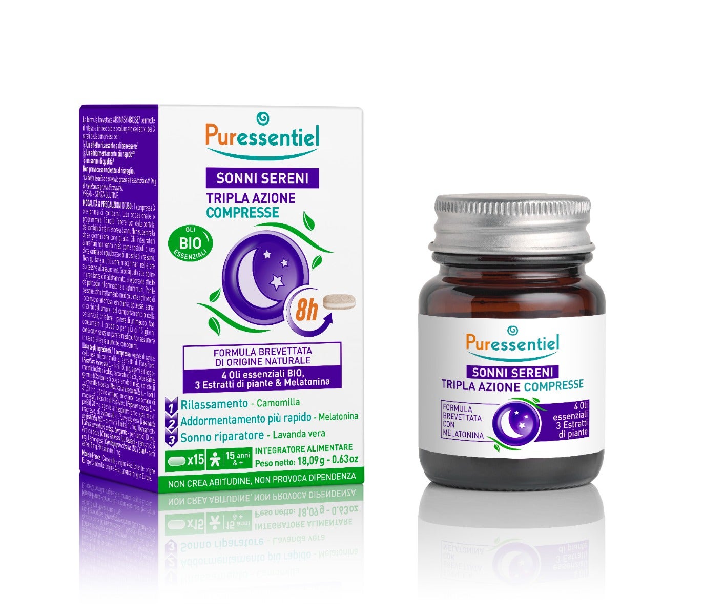 COMPRESSE TRIPLA AZ SONNO15CPR