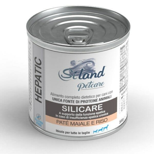 Siland Silicar Cibo Umido Mais Riso Per Cani Adulti 300g