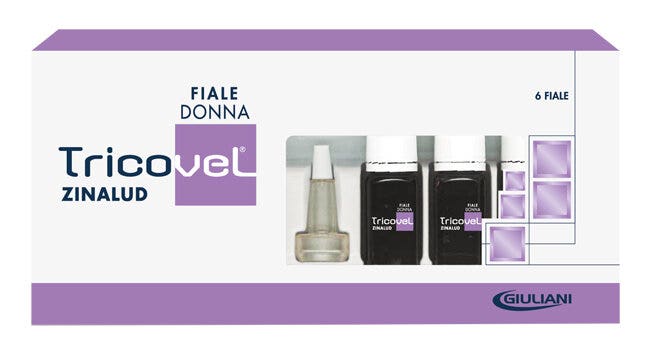 Tricovel Zinalud Donna 6 Fiale
