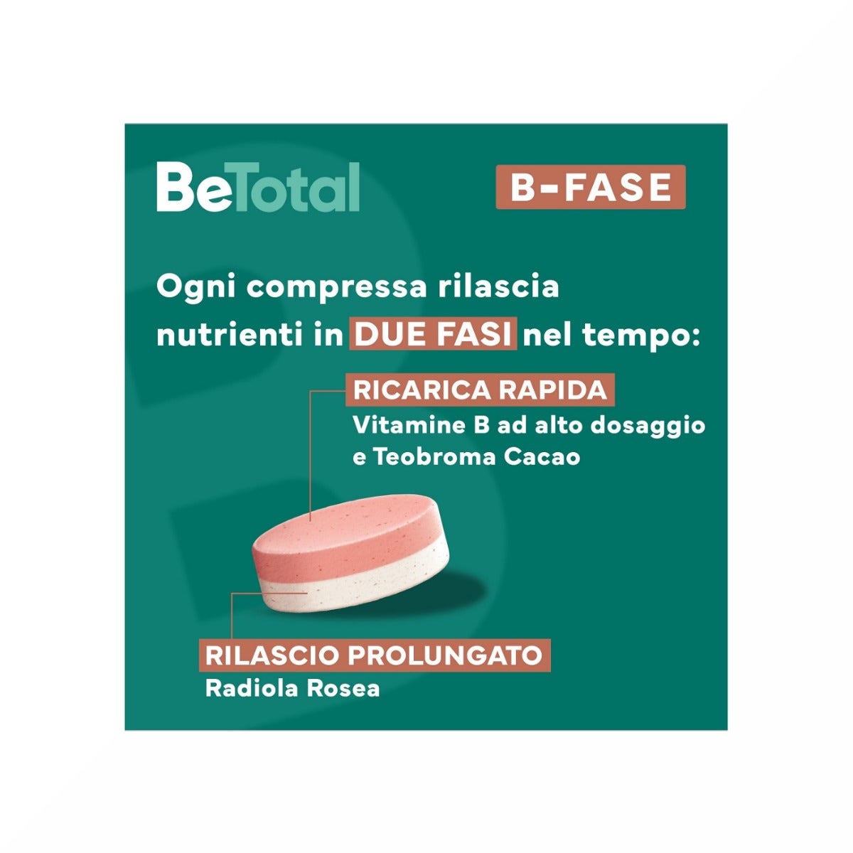 Be-Total B-Fase 20 Compresse - Integratore Vitamine B