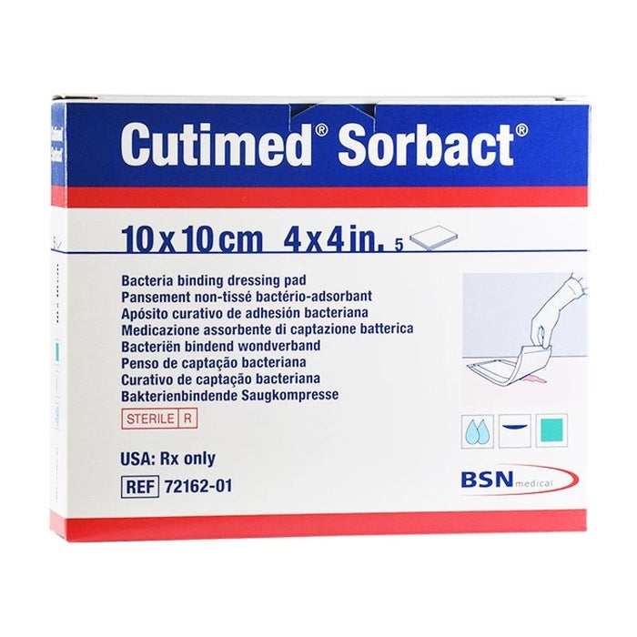 CUTIMED Sorbact*Med.cm10x10x5