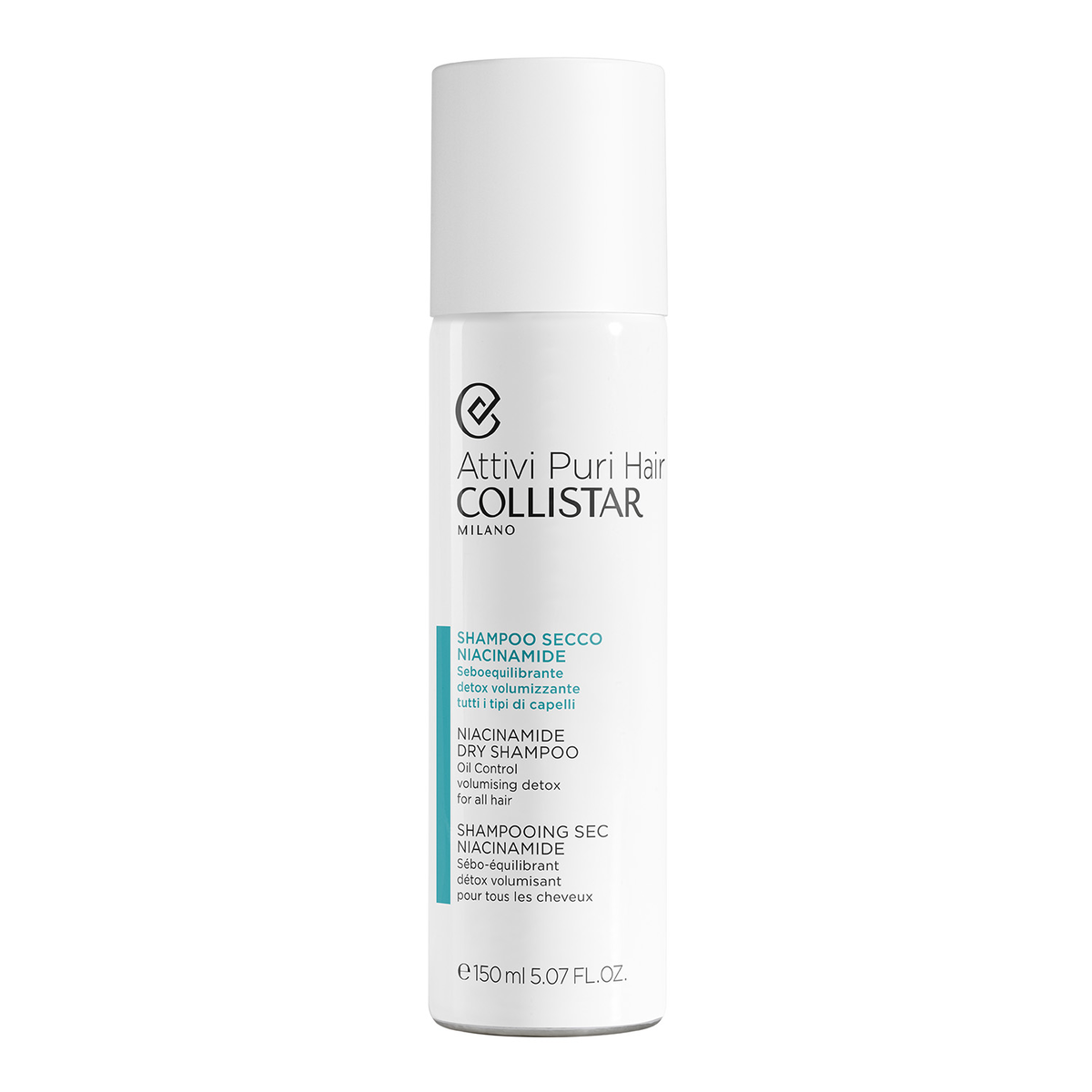 Collistar Shampoo Secco Niacinamide Esfoliante Seboequilibrante 150ml