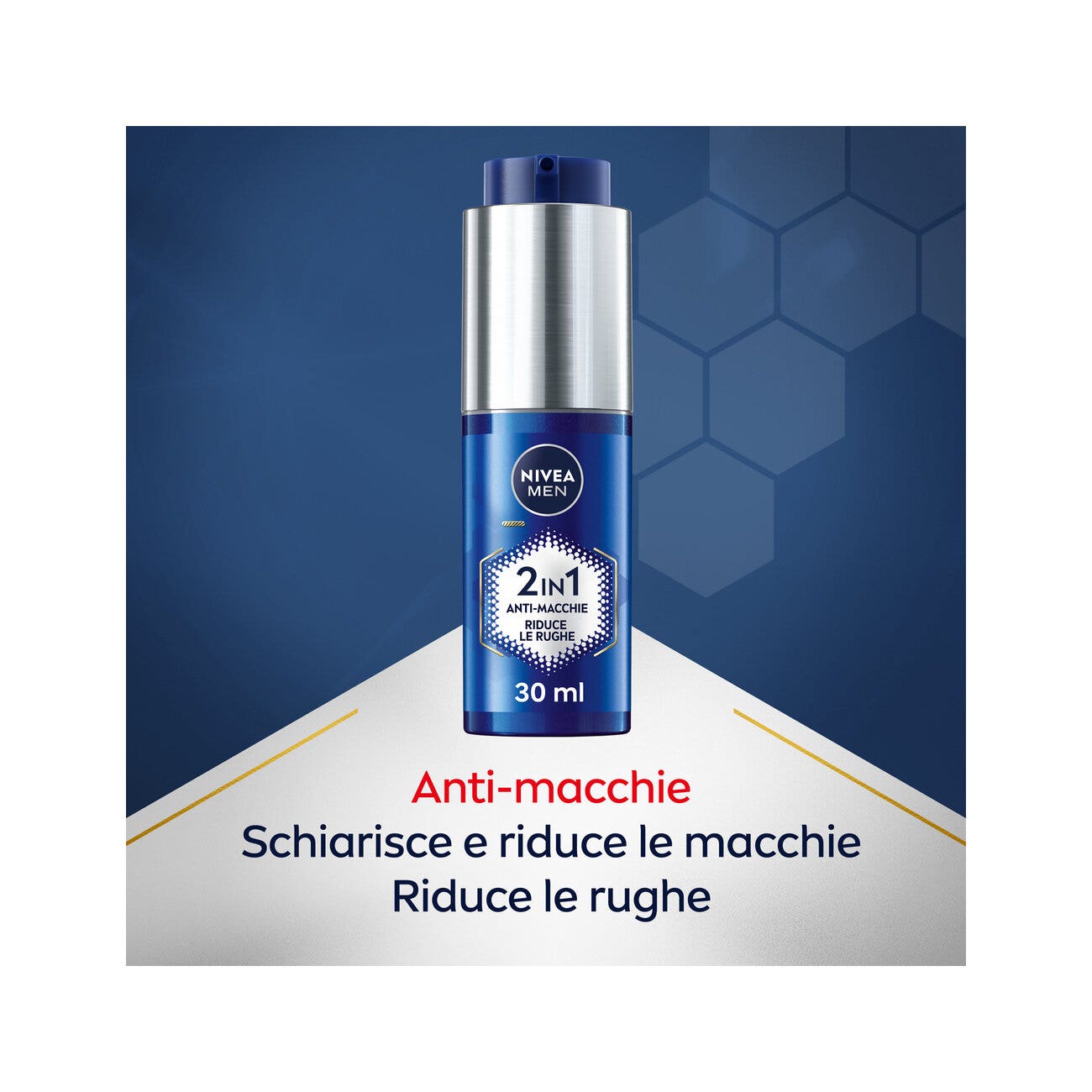 Nivea Men Anti-age Power Serum Anti-macchie Siero Viso Uomo Antirughe E Macchie 30ml