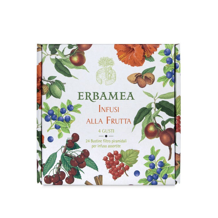 Erbamea Scatola Regalo Infusi alla Frutta 24 Bustine